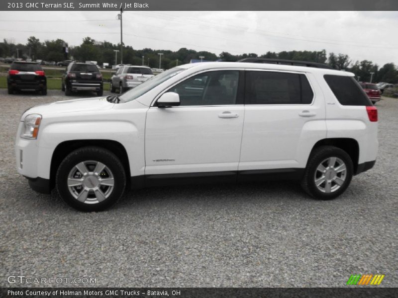 Summit White / Jet Black 2013 GMC Terrain SLE
