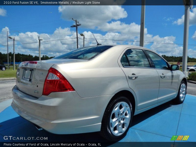 Smokestone Metallic / Medium Light Stone 2010 Ford Fusion SE V6