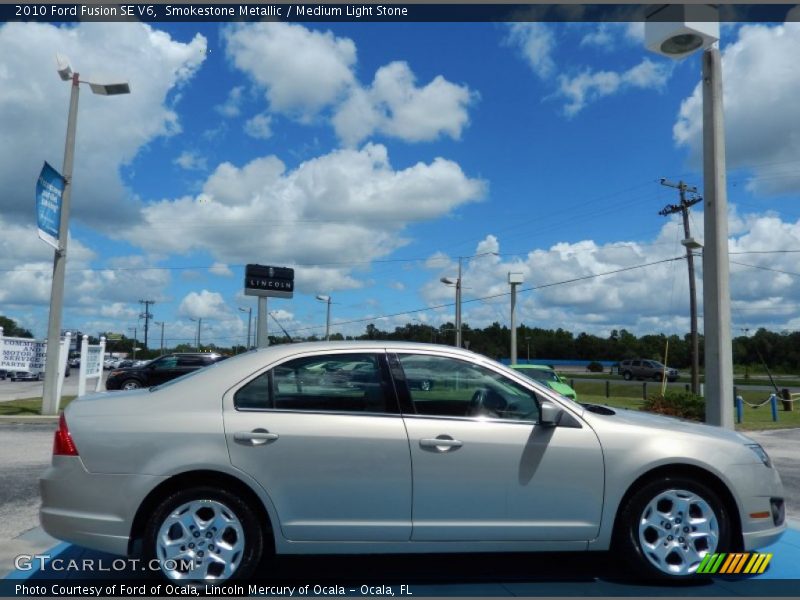 Smokestone Metallic / Medium Light Stone 2010 Ford Fusion SE V6