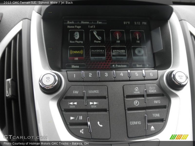 Summit White / Jet Black 2013 GMC Terrain SLE