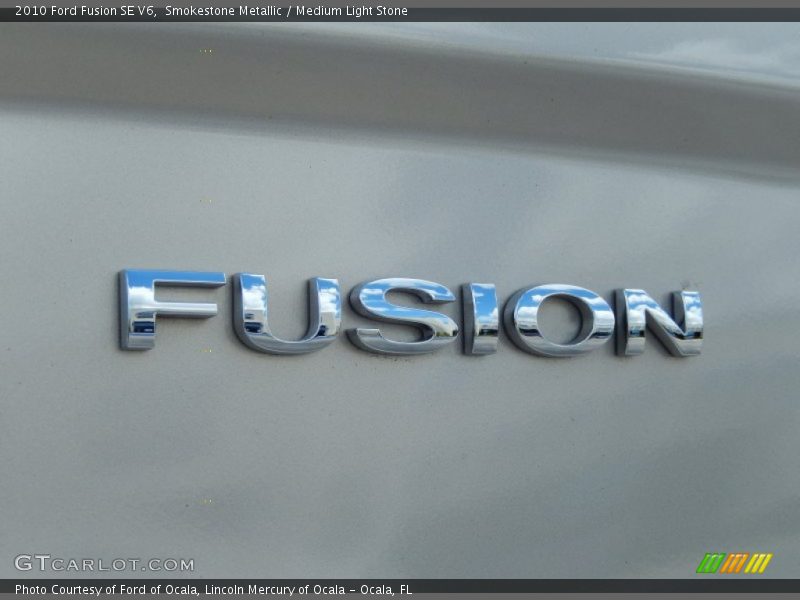 Smokestone Metallic / Medium Light Stone 2010 Ford Fusion SE V6