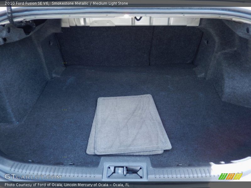Smokestone Metallic / Medium Light Stone 2010 Ford Fusion SE V6