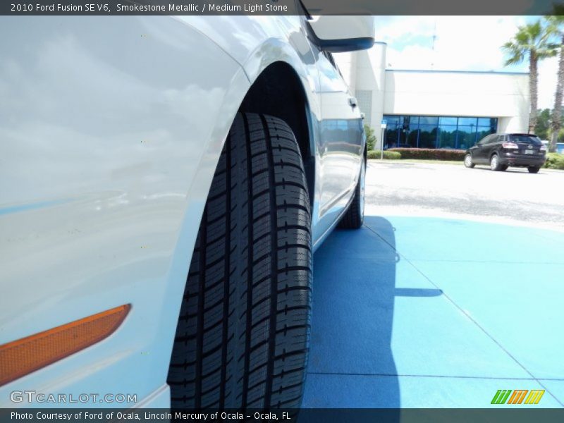 Smokestone Metallic / Medium Light Stone 2010 Ford Fusion SE V6