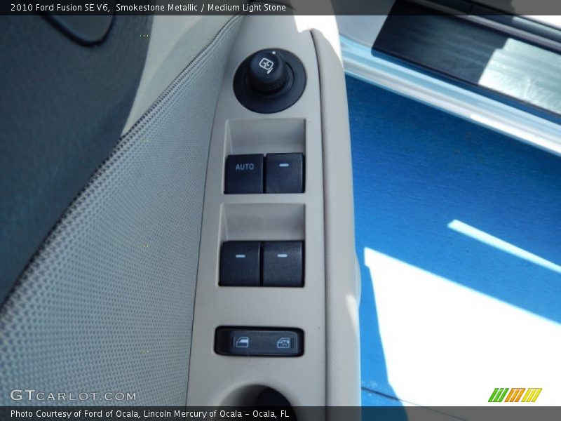 Smokestone Metallic / Medium Light Stone 2010 Ford Fusion SE V6