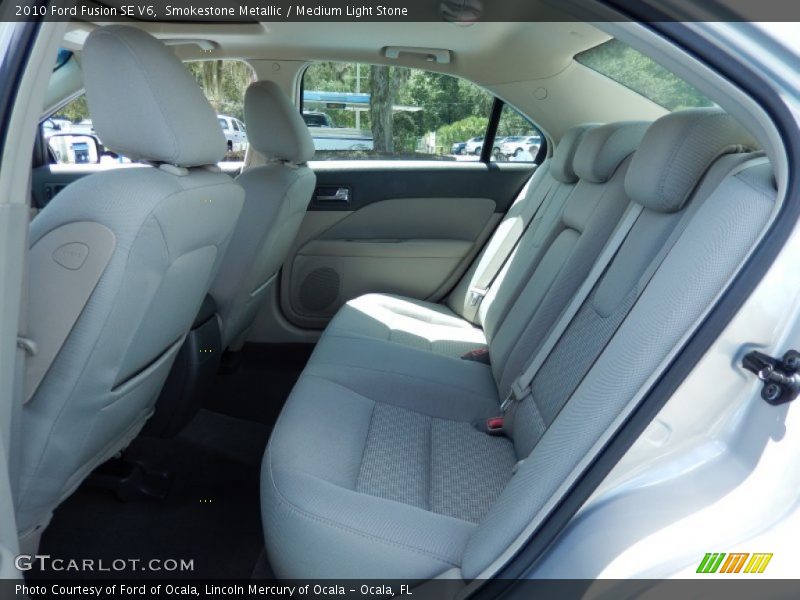 Smokestone Metallic / Medium Light Stone 2010 Ford Fusion SE V6