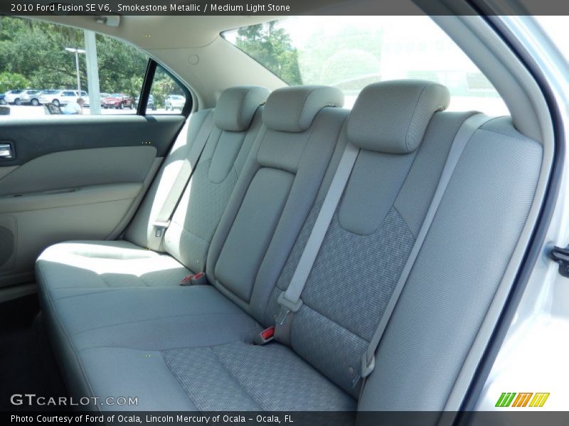 Smokestone Metallic / Medium Light Stone 2010 Ford Fusion SE V6