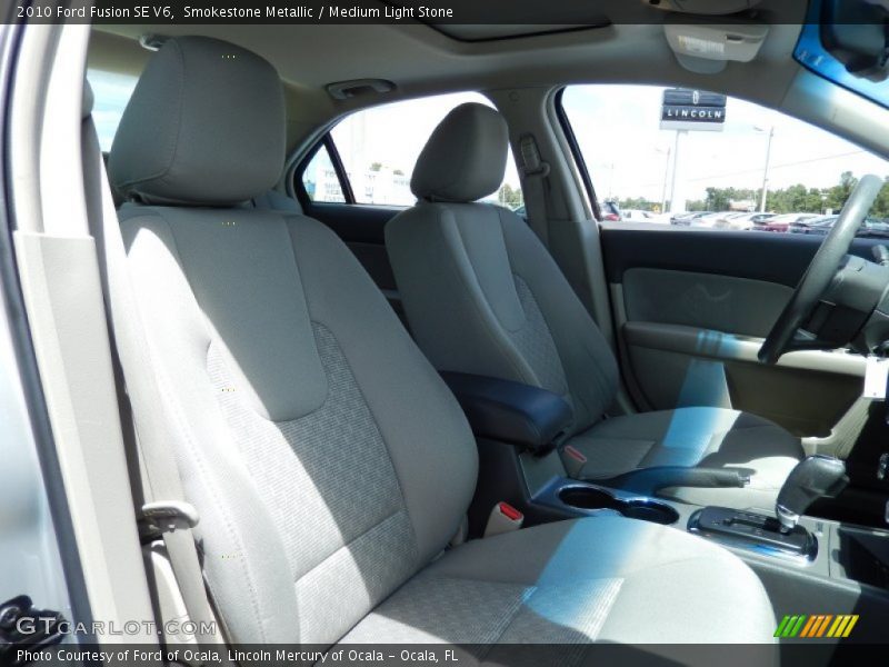 Smokestone Metallic / Medium Light Stone 2010 Ford Fusion SE V6