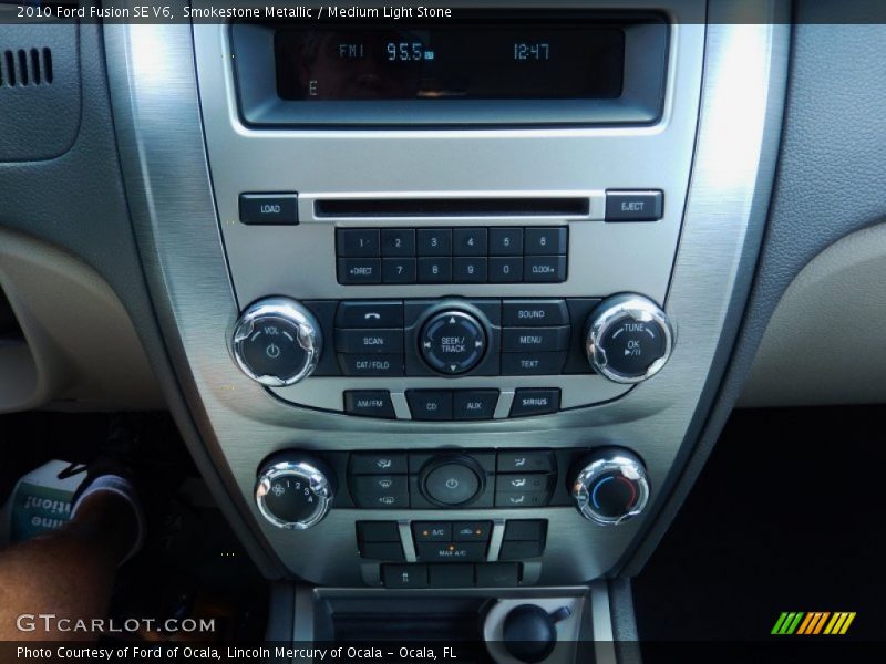 Smokestone Metallic / Medium Light Stone 2010 Ford Fusion SE V6