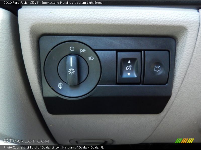 Smokestone Metallic / Medium Light Stone 2010 Ford Fusion SE V6
