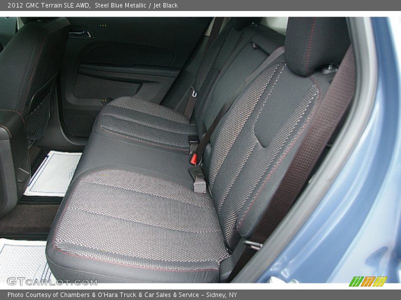 Steel Blue Metallic / Jet Black 2012 GMC Terrain SLE AWD