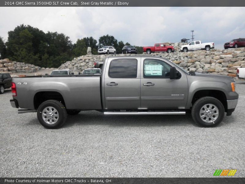  2014 Sierra 3500HD SLT Crew Cab Steel Gray Metallic