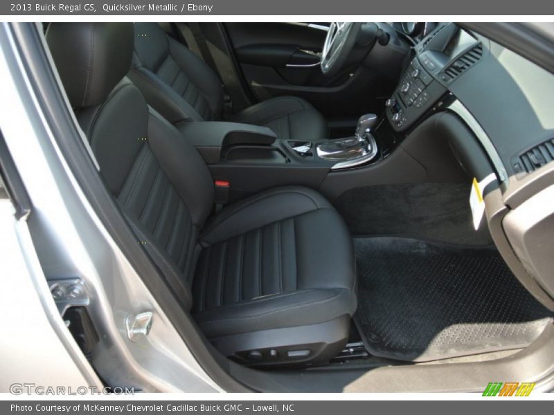 Quicksilver Metallic / Ebony 2013 Buick Regal GS
