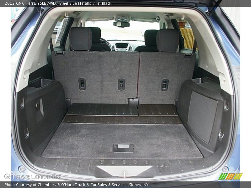 Steel Blue Metallic / Jet Black 2012 GMC Terrain SLE AWD