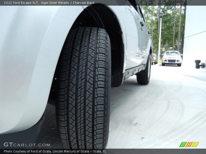 Ingot Silver Metallic / Charcoal Black 2012 Ford Escape XLT