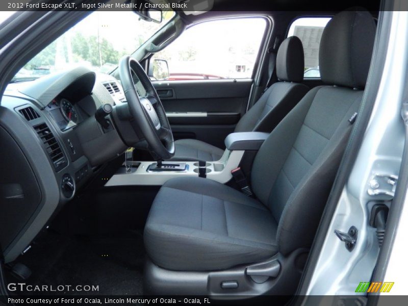 Ingot Silver Metallic / Charcoal Black 2012 Ford Escape XLT