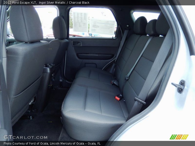 Ingot Silver Metallic / Charcoal Black 2012 Ford Escape XLT