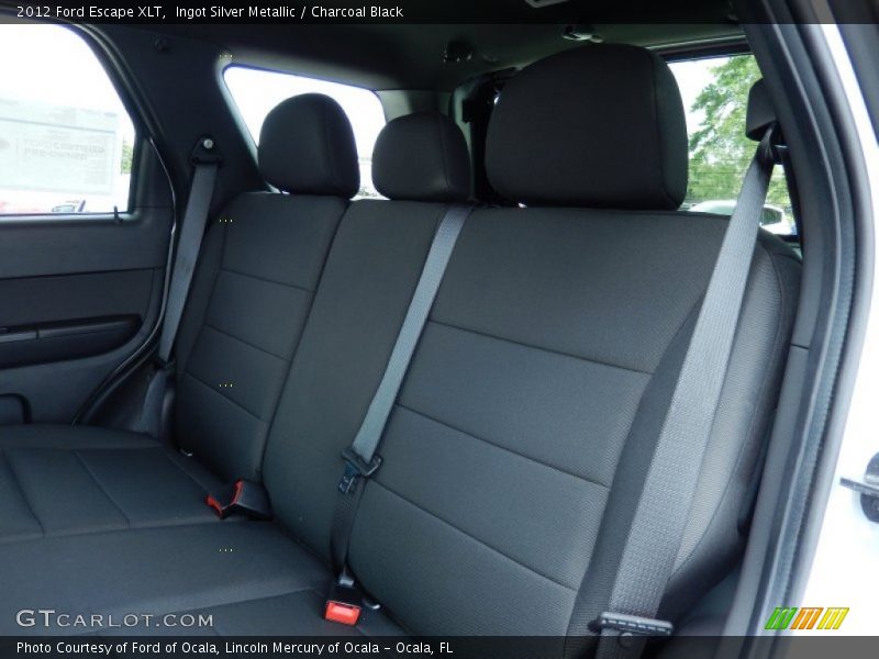 Ingot Silver Metallic / Charcoal Black 2012 Ford Escape XLT