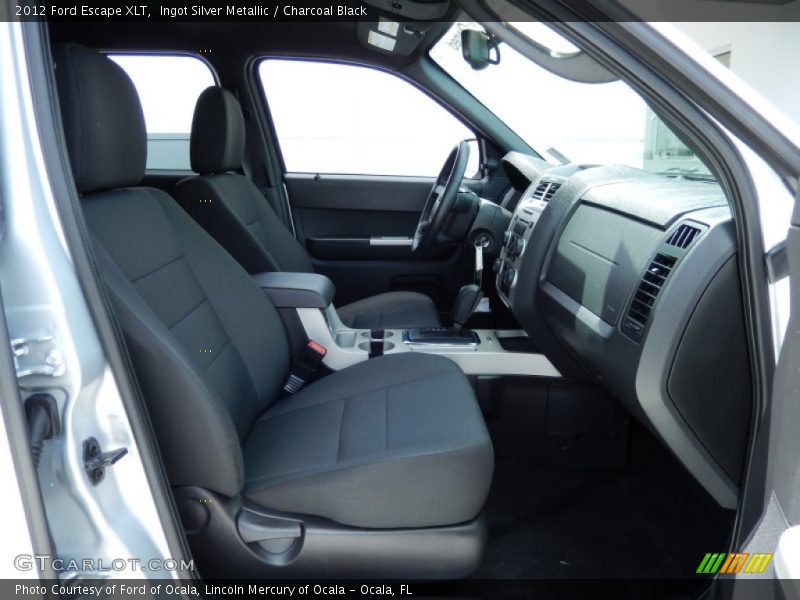 Ingot Silver Metallic / Charcoal Black 2012 Ford Escape XLT