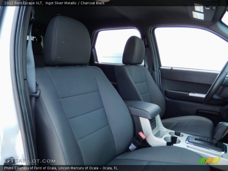 Ingot Silver Metallic / Charcoal Black 2012 Ford Escape XLT
