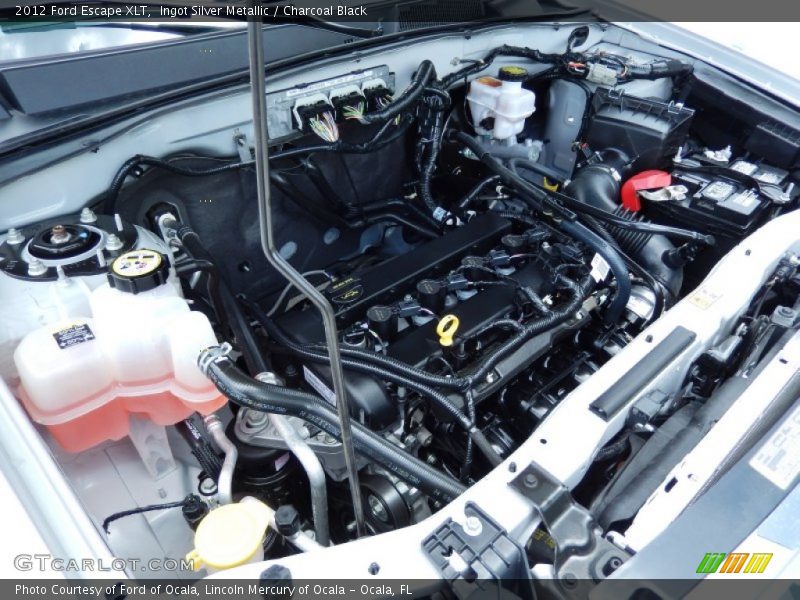 Ingot Silver Metallic / Charcoal Black 2012 Ford Escape XLT