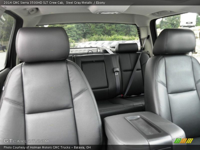  2014 Sierra 3500HD SLT Crew Cab Ebony Interior