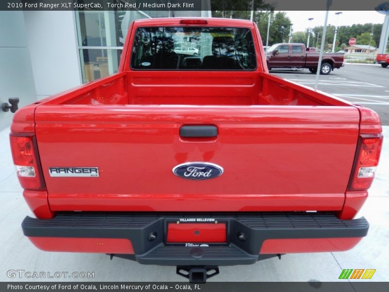 Torch Red / Medium Dark Flint 2010 Ford Ranger XLT SuperCab