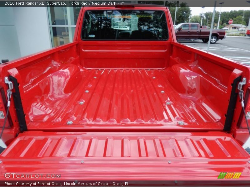 Torch Red / Medium Dark Flint 2010 Ford Ranger XLT SuperCab