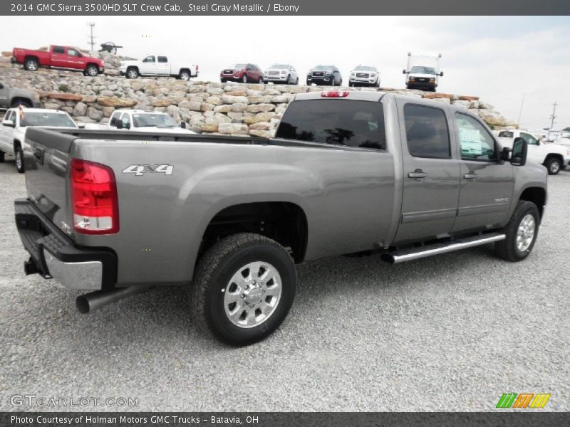  2014 Sierra 3500HD SLT Crew Cab Steel Gray Metallic