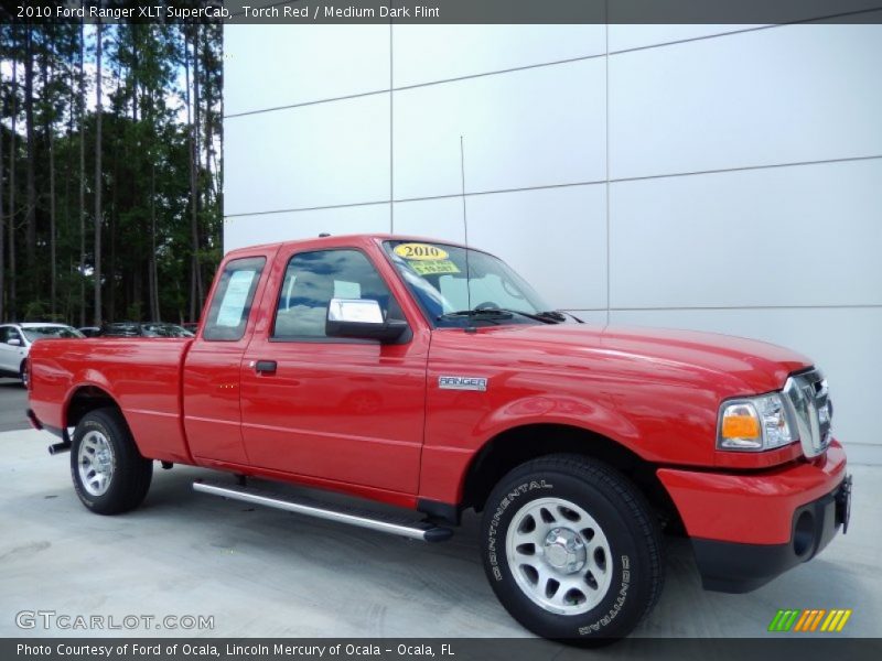  2010 Ranger XLT SuperCab Torch Red