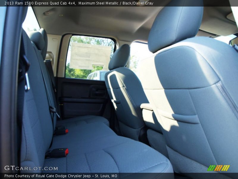 Maximum Steel Metallic / Black/Diesel Gray 2013 Ram 1500 Express Quad Cab 4x4