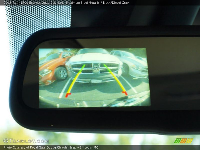 Maximum Steel Metallic / Black/Diesel Gray 2013 Ram 1500 Express Quad Cab 4x4