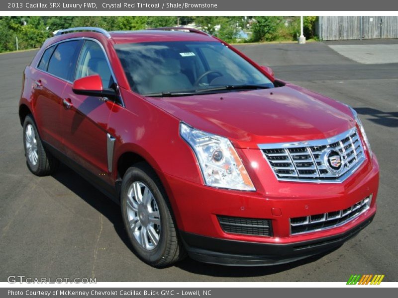 Crystal Red Tintcoat / Shale/Brownstone 2013 Cadillac SRX Luxury FWD
