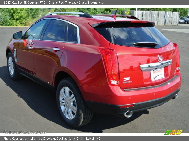 Crystal Red Tintcoat / Shale/Brownstone 2013 Cadillac SRX Luxury FWD