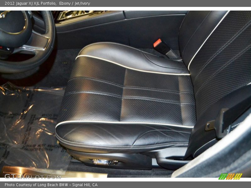 Ebony / Jet/Ivory 2012 Jaguar XJ XJL Portfolio