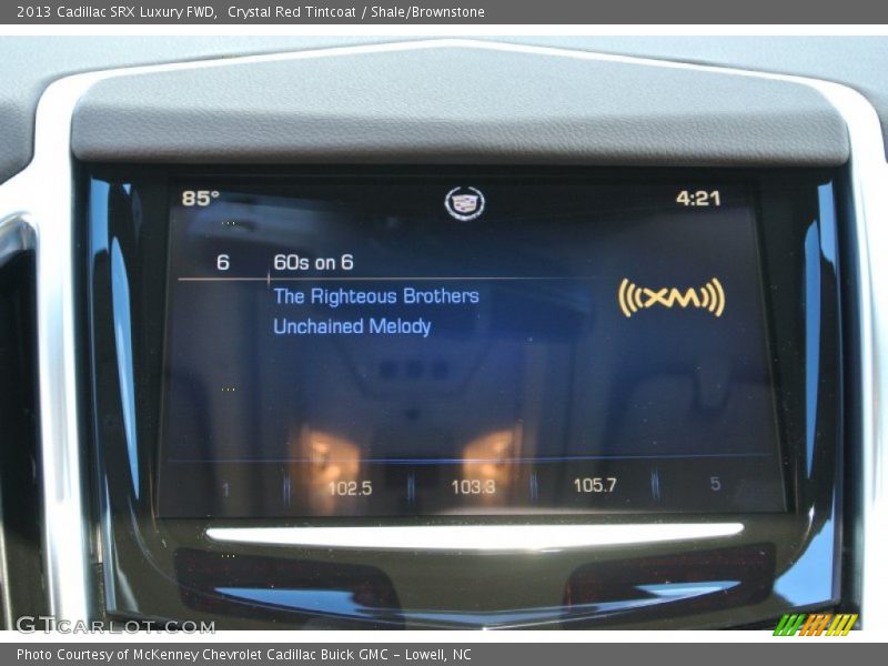 Crystal Red Tintcoat / Shale/Brownstone 2013 Cadillac SRX Luxury FWD