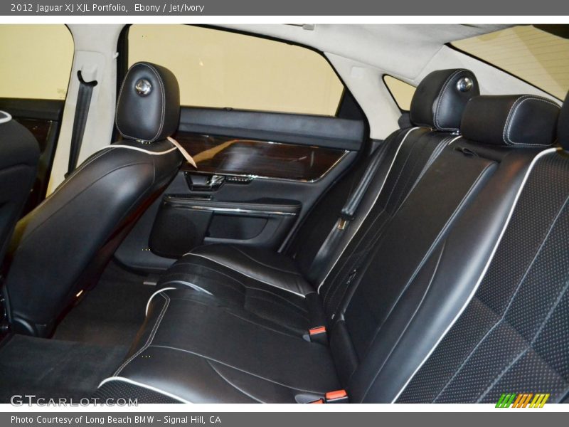 Rear Seat of 2012 XJ XJL Portfolio
