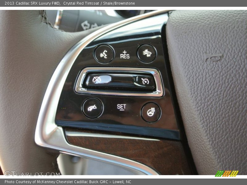 Crystal Red Tintcoat / Shale/Brownstone 2013 Cadillac SRX Luxury FWD