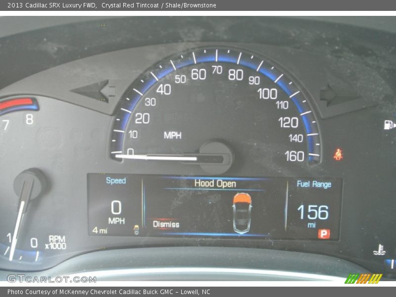 Crystal Red Tintcoat / Shale/Brownstone 2013 Cadillac SRX Luxury FWD