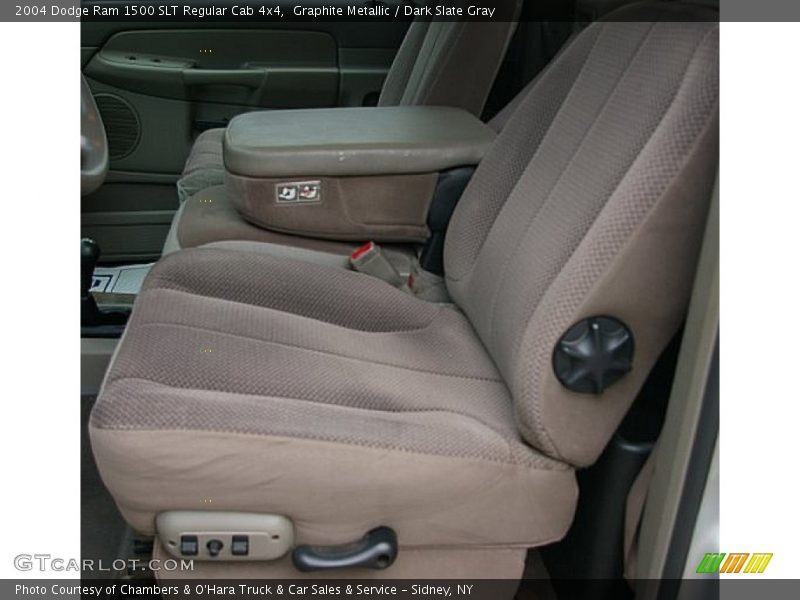 Graphite Metallic / Dark Slate Gray 2004 Dodge Ram 1500 SLT Regular Cab 4x4