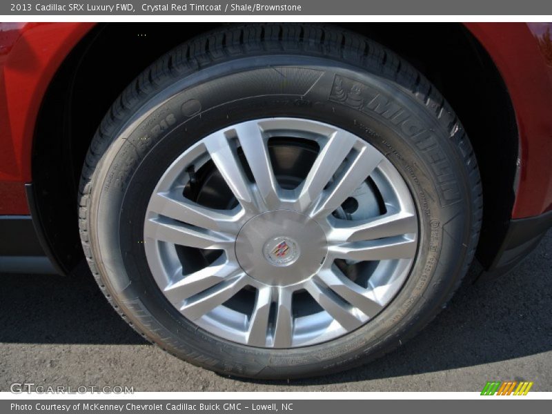 Crystal Red Tintcoat / Shale/Brownstone 2013 Cadillac SRX Luxury FWD