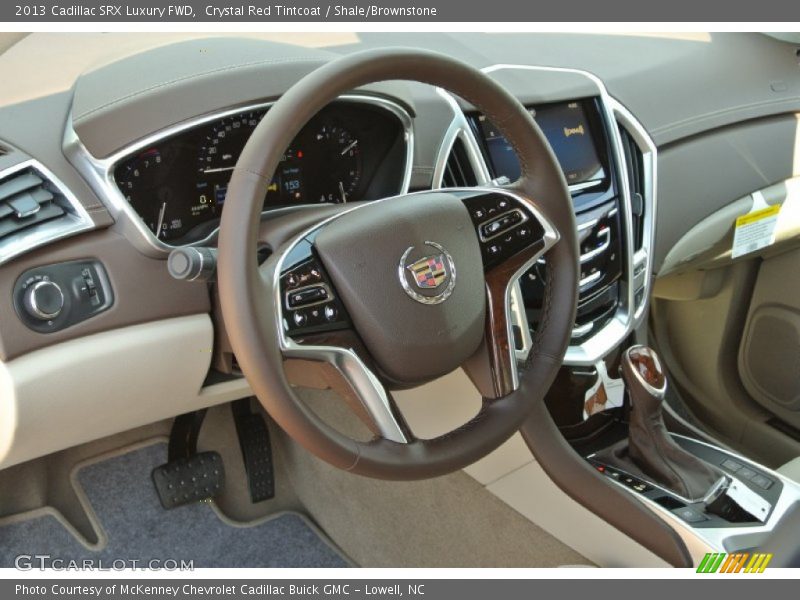 Crystal Red Tintcoat / Shale/Brownstone 2013 Cadillac SRX Luxury FWD