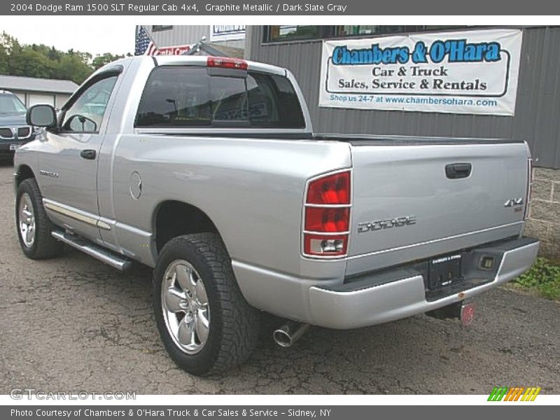 Graphite Metallic / Dark Slate Gray 2004 Dodge Ram 1500 SLT Regular Cab 4x4