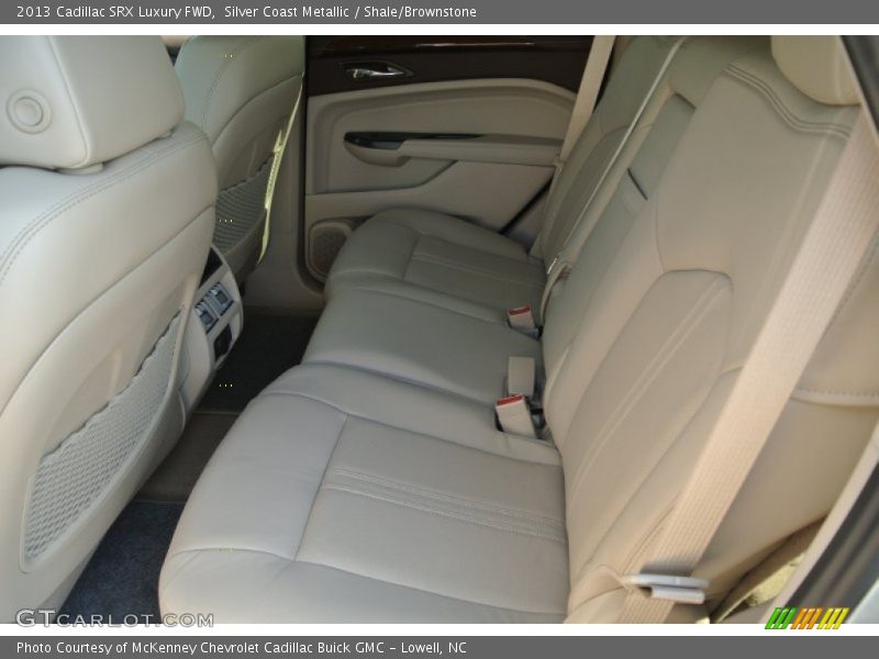 Silver Coast Metallic / Shale/Brownstone 2013 Cadillac SRX Luxury FWD