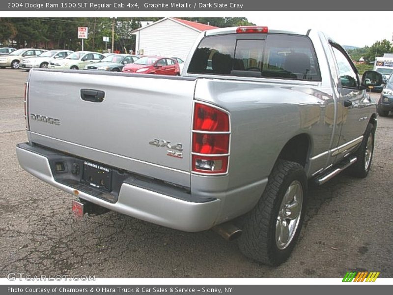 Graphite Metallic / Dark Slate Gray 2004 Dodge Ram 1500 SLT Regular Cab 4x4