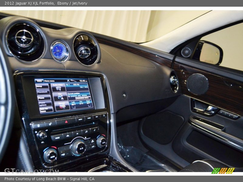 Ebony / Jet/Ivory 2012 Jaguar XJ XJL Portfolio