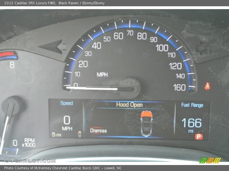 Black Raven / Ebony/Ebony 2013 Cadillac SRX Luxury FWD