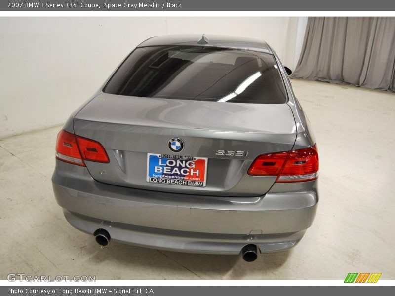 Space Gray Metallic / Black 2007 BMW 3 Series 335i Coupe