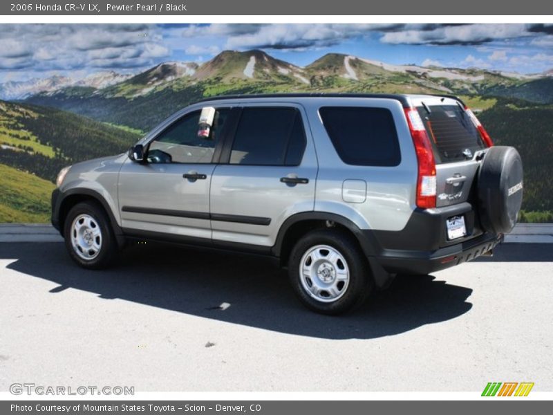 Pewter Pearl / Black 2006 Honda CR-V LX