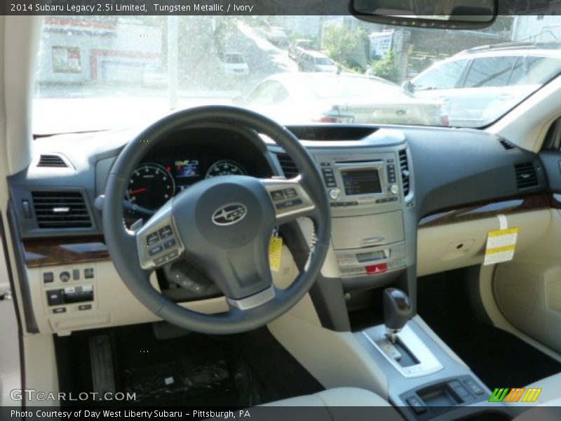 Tungsten Metallic / Ivory 2014 Subaru Legacy 2.5i Limited