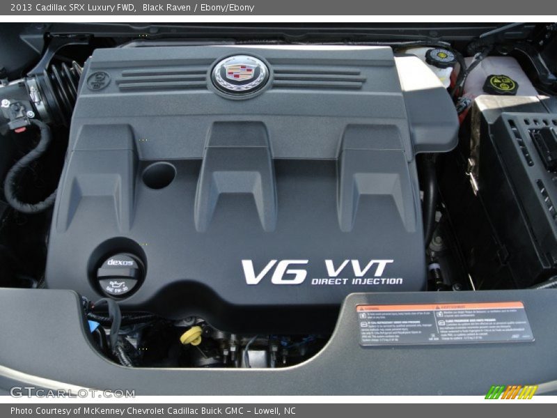 Black Raven / Ebony/Ebony 2013 Cadillac SRX Luxury FWD